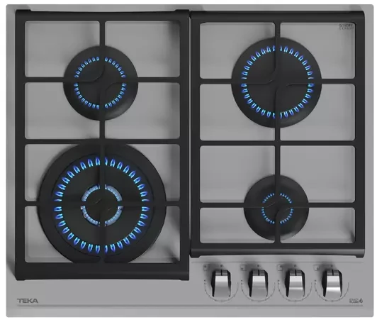 Газовая варочная панель Teka Urban GZC 64320 XBC STEAM GREY Серый Пар