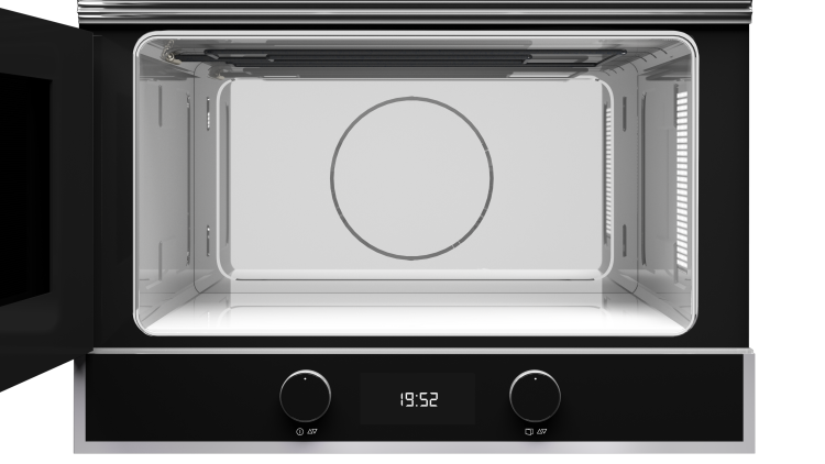 Микроволновка встраиваемая Teka Maestro ML 822 BIS L BLACK-SS Чёрное Стекло