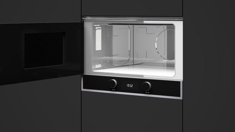 Микроволновка встраиваемая Teka Maestro ML 822 BIS L BLACK-SS Чёрное Стекло