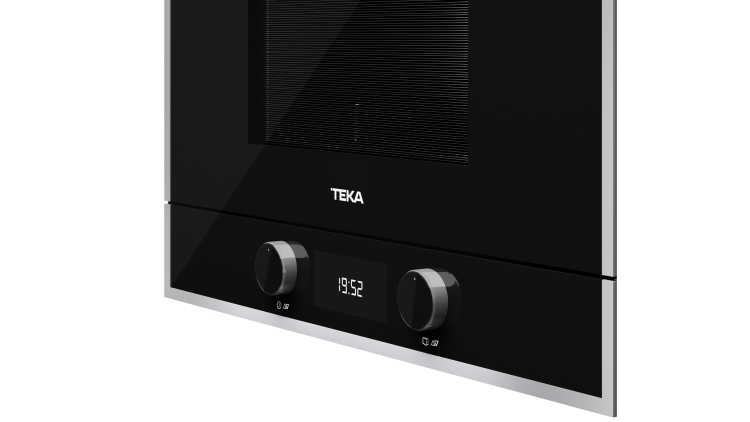 Микроволновка встраиваемая Teka Maestro ML 822 BIS L BLACK-SS Чёрное Стекло
