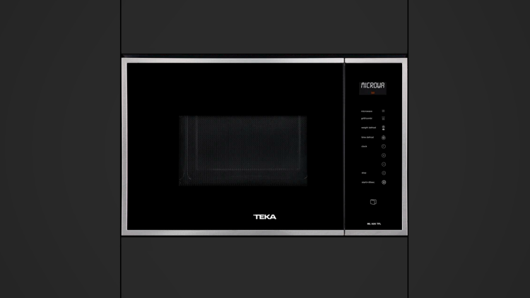 Микроволновка встраиваемая Teka Maestro ML 825 TFL BLACK-SS Чёрное Стекло
