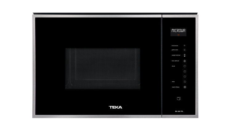 Микроволновка встраиваемая Teka Maestro ML 825 TFL BLACK-SS Чёрное Стекло