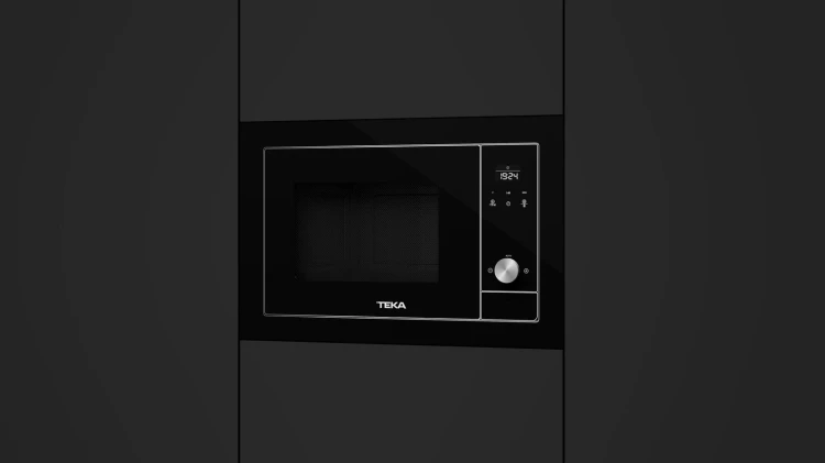 Микроволновка встраиваемая Teka Urban ML 8200 BIS NIGHT RIVER BLACK Ночная Река