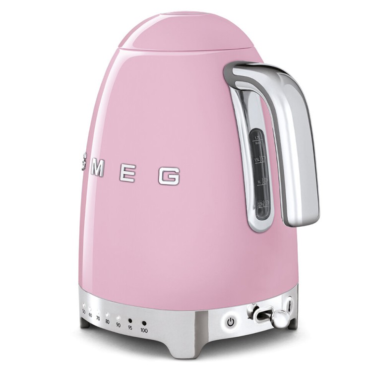 Чайник Smeg KLF04PKEU глянцевый розовый