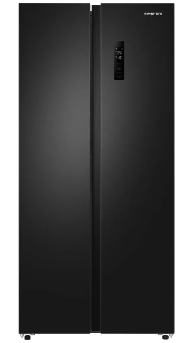 Холодильник MEFERI MFR83BLACK IX TOTAL NO FROST SIDE BY SIDE COMFORT