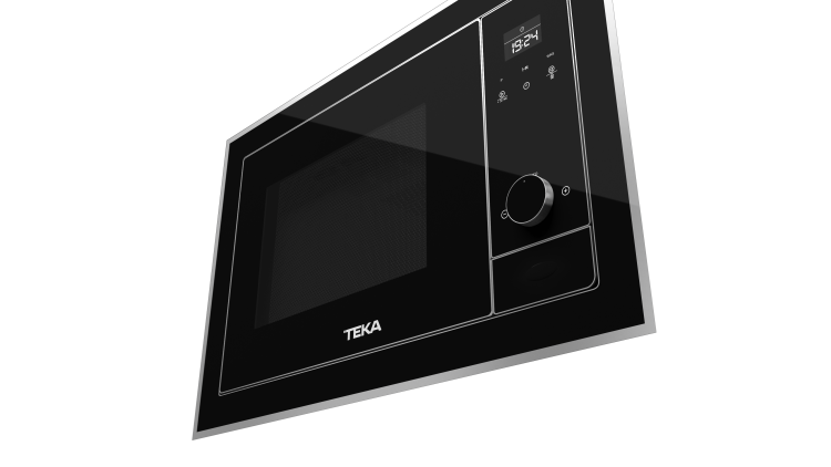 Микроволновка встраиваемая Teka Maestro ML 820 BIS BLACK-SS Чёрное Стекло