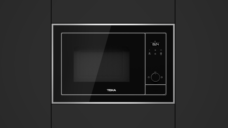 Микроволновка встраиваемая Teka Maestro ML 820 BIS BLACK-SS Чёрное Стекло