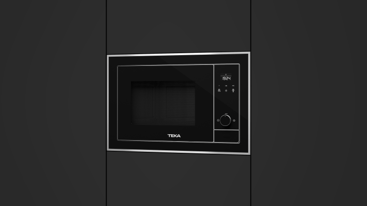 Микроволновка встраиваемая Teka Maestro ML 820 BIS BLACK-SS Чёрное Стекло