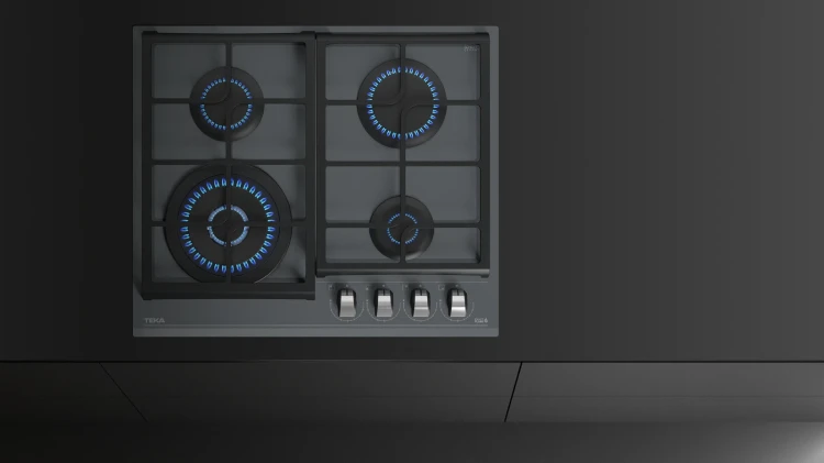 Газовая варочная панель Teka Urban GZC 64320 XBN STONE GREY Серый Камень