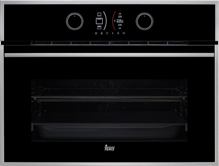 Компактный духовой шкаф Teka Maestro HLC 860P BLACK-SS Чёрное Стекло