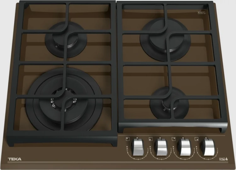 Газовая варочная панель Teka Urban GZC 64320 XBN LONDON BRICK BROWN Лондонский Кирпич