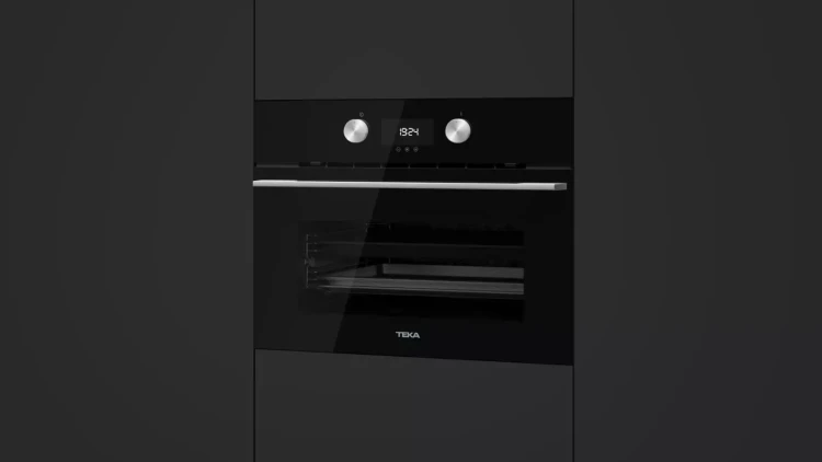 Компактный духовой шкаф Teka Urban HLC 8400 NIGHT RIVER BLACK Ночная Река