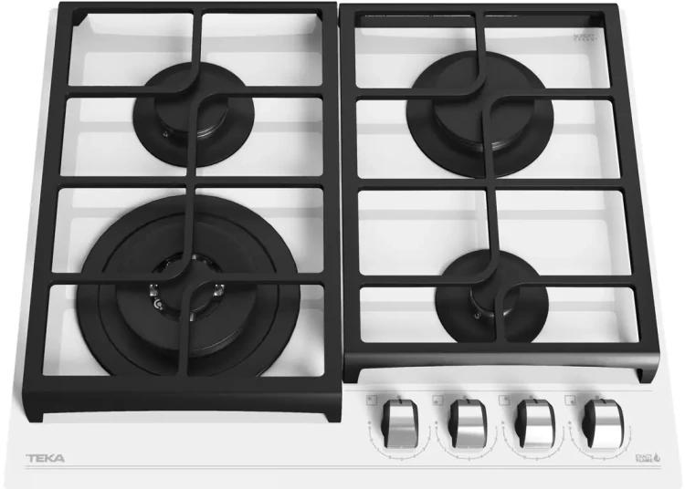 Газовая варочная панель Teka Urban GZC 64321 XBN WHITE MARBLE Белое Стекло
