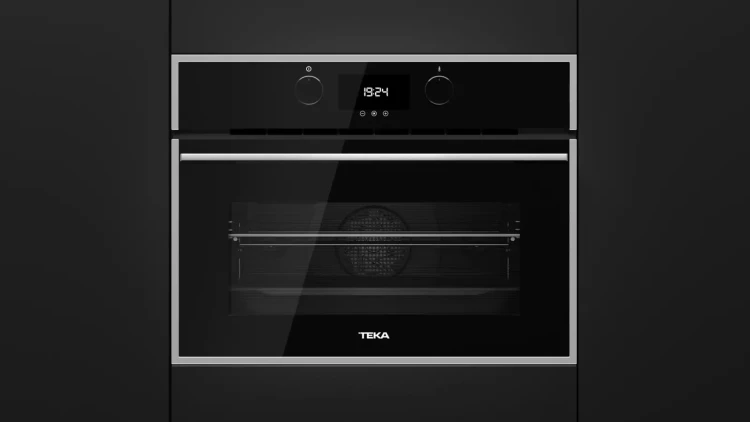 Компактный духовой шкаф Teka Maestro HLC 840 BLACK-SS Чёрное Стекло