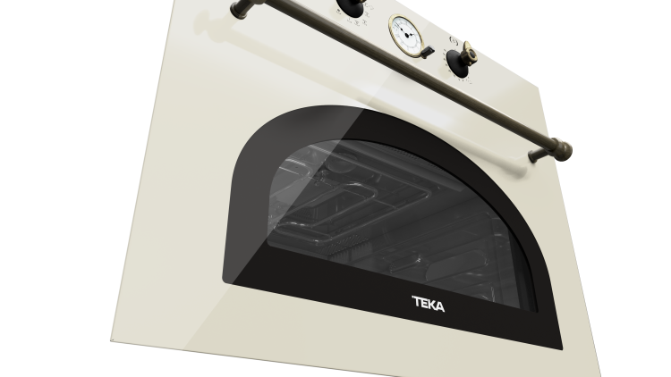 Микроволновка встраиваемая Teka Country MWR 32 BIA VANILLA-OB Ванильная Эмаль/Состаренная Бронза