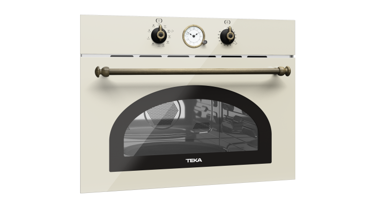 Микроволновка встраиваемая Teka Country MWR 32 BIA VANILLA-OB Ванильная Эмаль/Состаренная Бронза