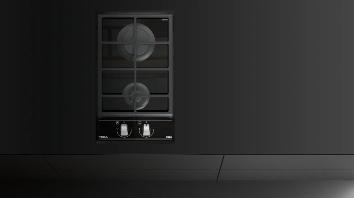 Газовая варочная панель Teka Total GZC 32300 XBN BLACK Чёрная Стеклокерамика