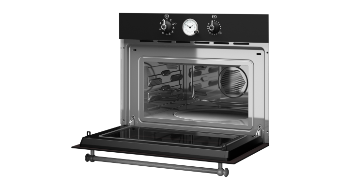 Микроволновка встраиваемая Teka Country MWR 32 BIA ANTHRACITE-OS Антрацитовая Эмаль/Состаренное Серебро