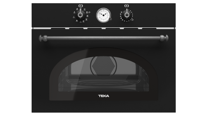 Микроволновка встраиваемая Teka Country MWR 32 BIA ANTHRACITE-OS Антрацитовая Эмаль/Состаренное Серебро