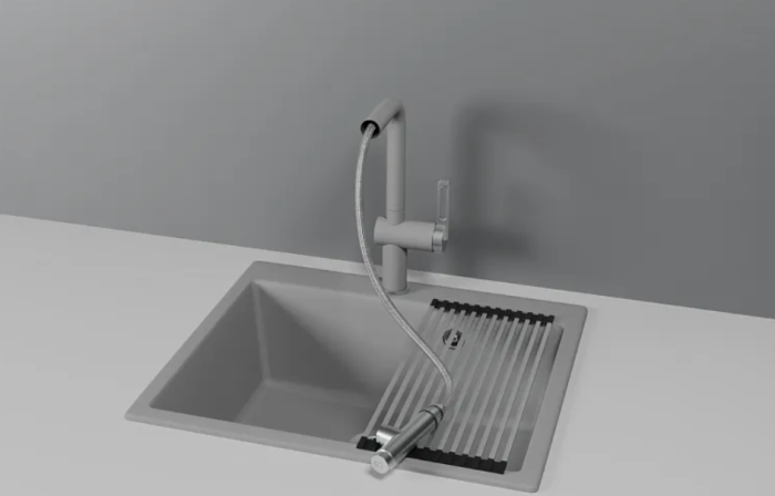 Смеситель GRANULA Kitchen Space GR-8169