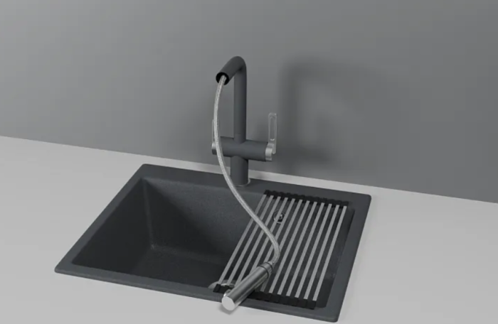 Смеситель GRANULA Kitchen Space GR-8170