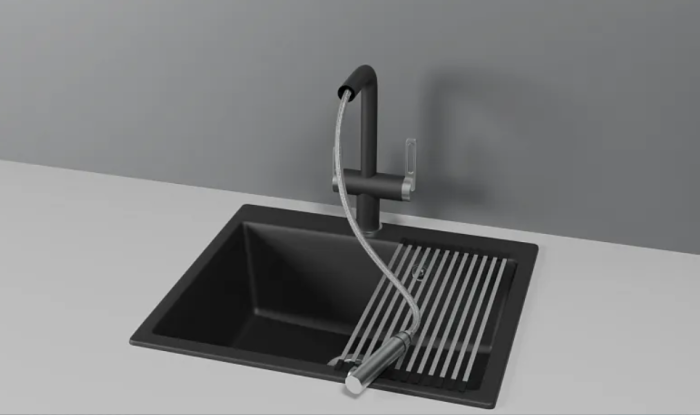 Смеситель GRANULA Kitchen Space GR-8170