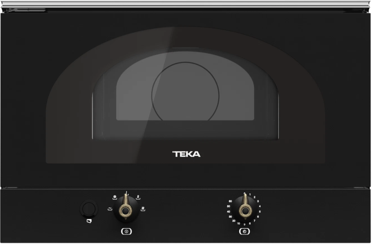 Микроволновка встраиваемая Teka Country MWR 22 BI ANTHRACITE-OB Антрацитовая Эмаль/Состаренная Бронза