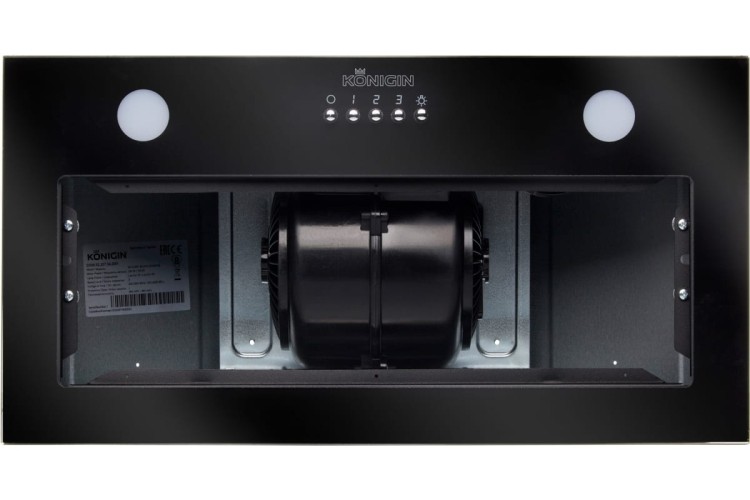 Встраиваемая вытяжка Konigin Skylark Black Glass 60