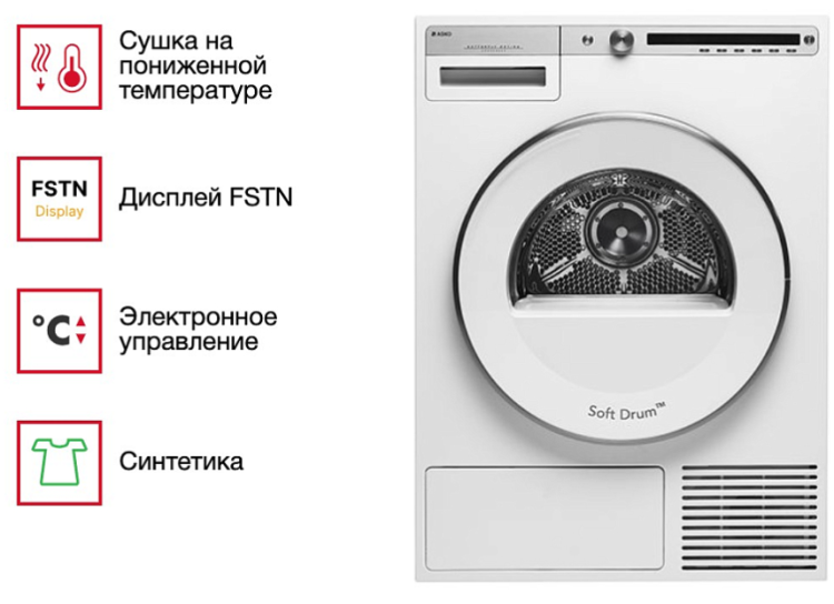 Сушильная машина ASKO T408CD.W.P