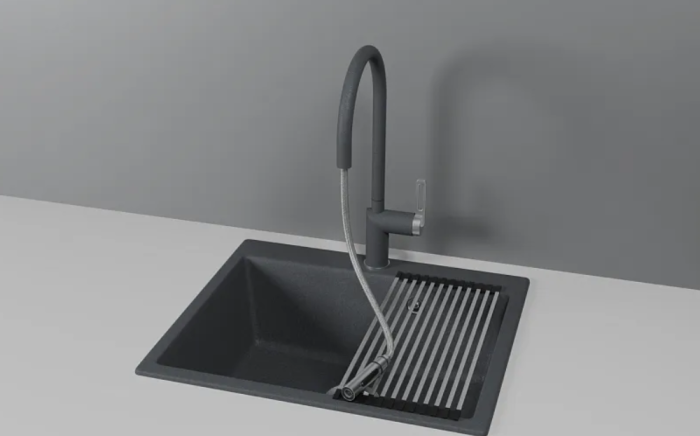 Смеситель GRANULA Kitchen Space GR-8172