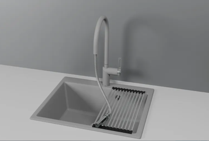 Смеситель GRANULA Kitchen Space GR-8172