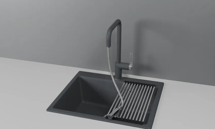 Смеситель GRANULA Kitchen Space GR-8173