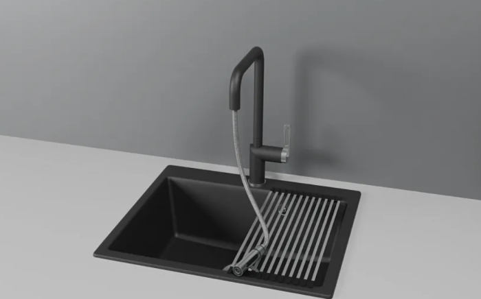 Смеситель GRANULA Kitchen Space GR-8173