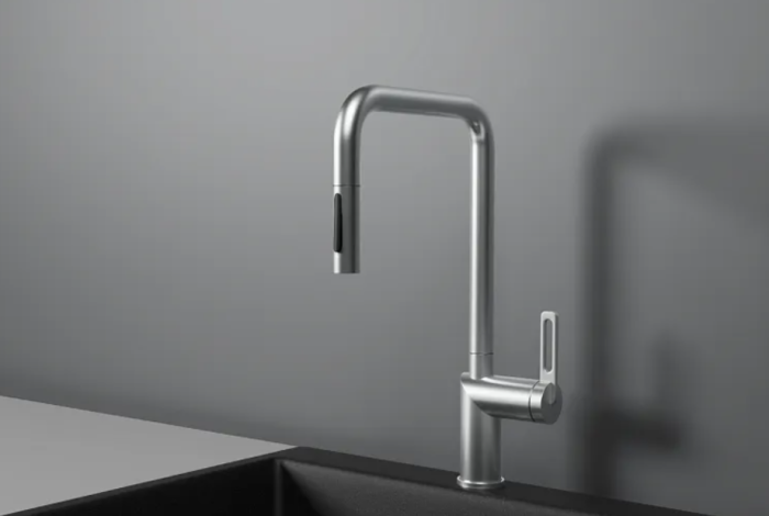 Смеситель GRANULA Kitchen Space GR-8173