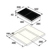 Индукционная варочная панель Asko HI1355G