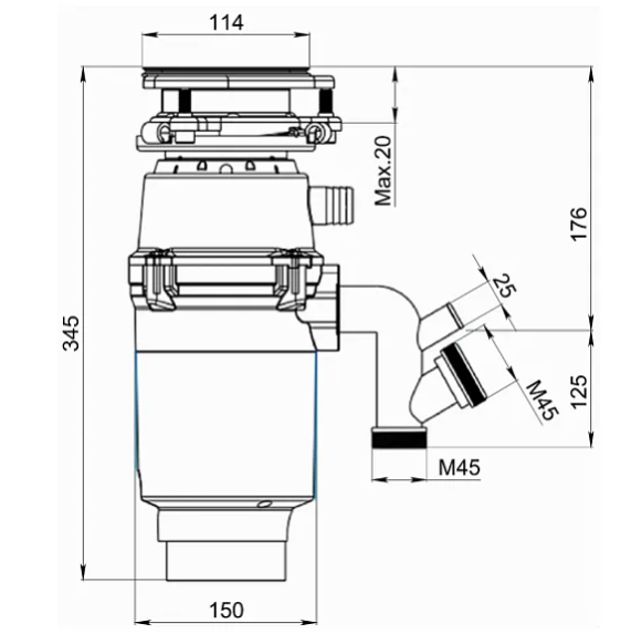 Измельчитель GRANULA R600