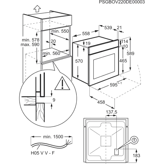 Духовой шкаф Electrolux EOF5H50BZ