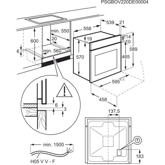 Духовой шкаф Electrolux EOF5H50BZ